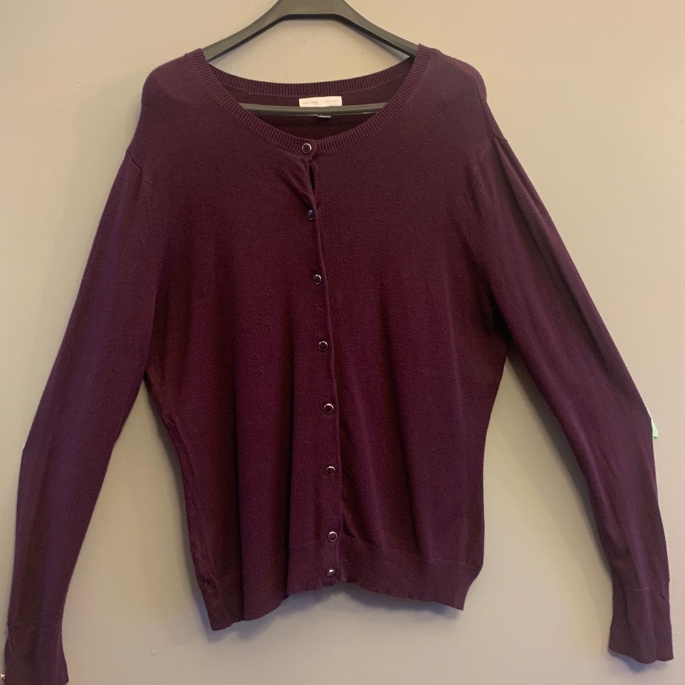 Dark Purple sweater, XL